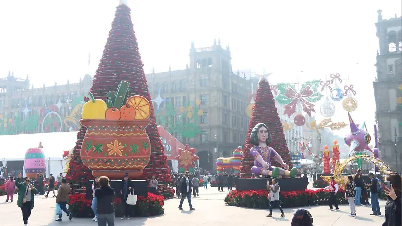 Navidad Zócalo CDMX